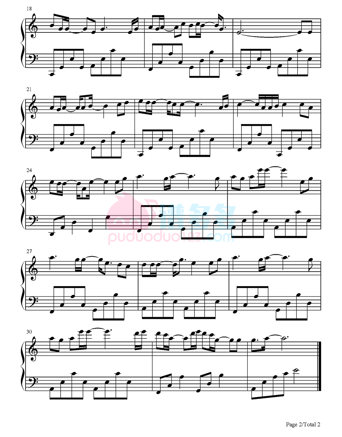 银临《是风动》钢琴谱第2张