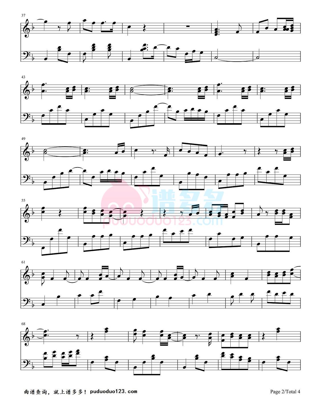 凯拉·奈特莉《A Step You Can't Take Back》钢琴谱第2张