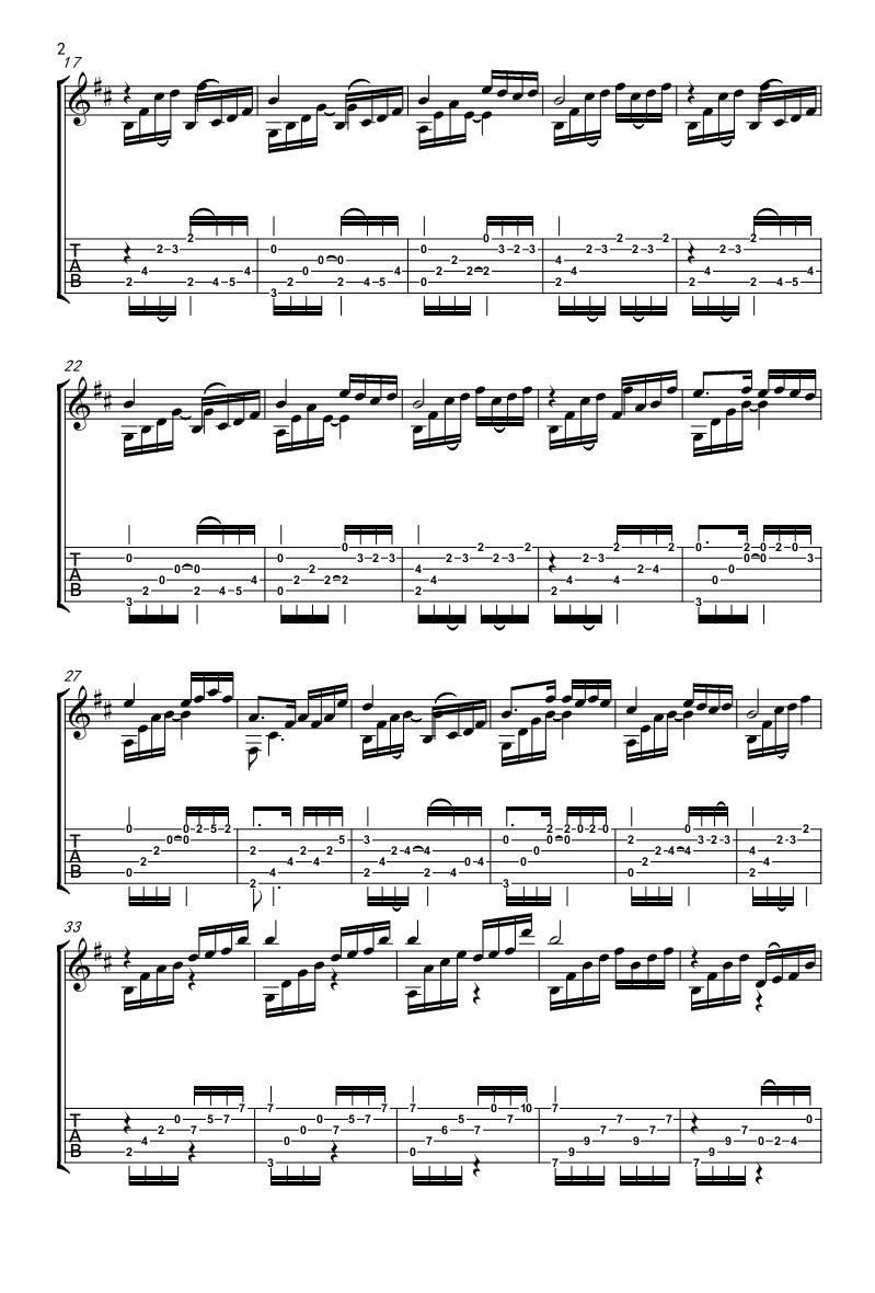 石进《夜的钢琴曲五》吉他谱_吉他弹唱谱第2张